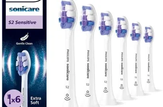 Philips Sonicare S2 Sensitive Bürstenköpfe im 6er-Pack mit Verpackung