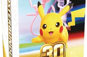 Pokémon 30 Jahre Booster Bundle mit sechs Boosterpacks der Jubiläumserweiterung