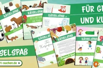 Kostenlose Malvorlagen und Rätsel für Kinder zum Ausdrucken