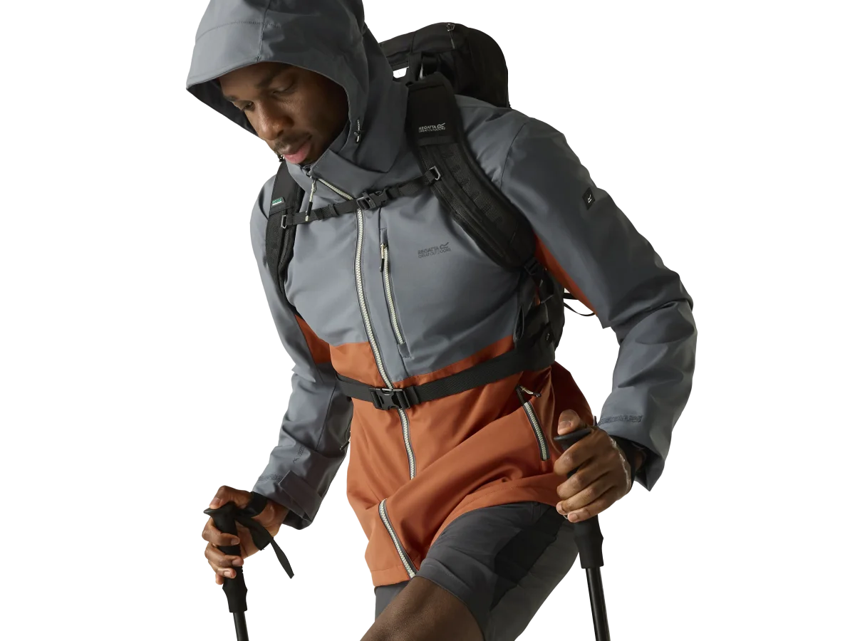 Regatta Bosfield Isotex 20000 Herrenjacke in Brick/Dark Storm