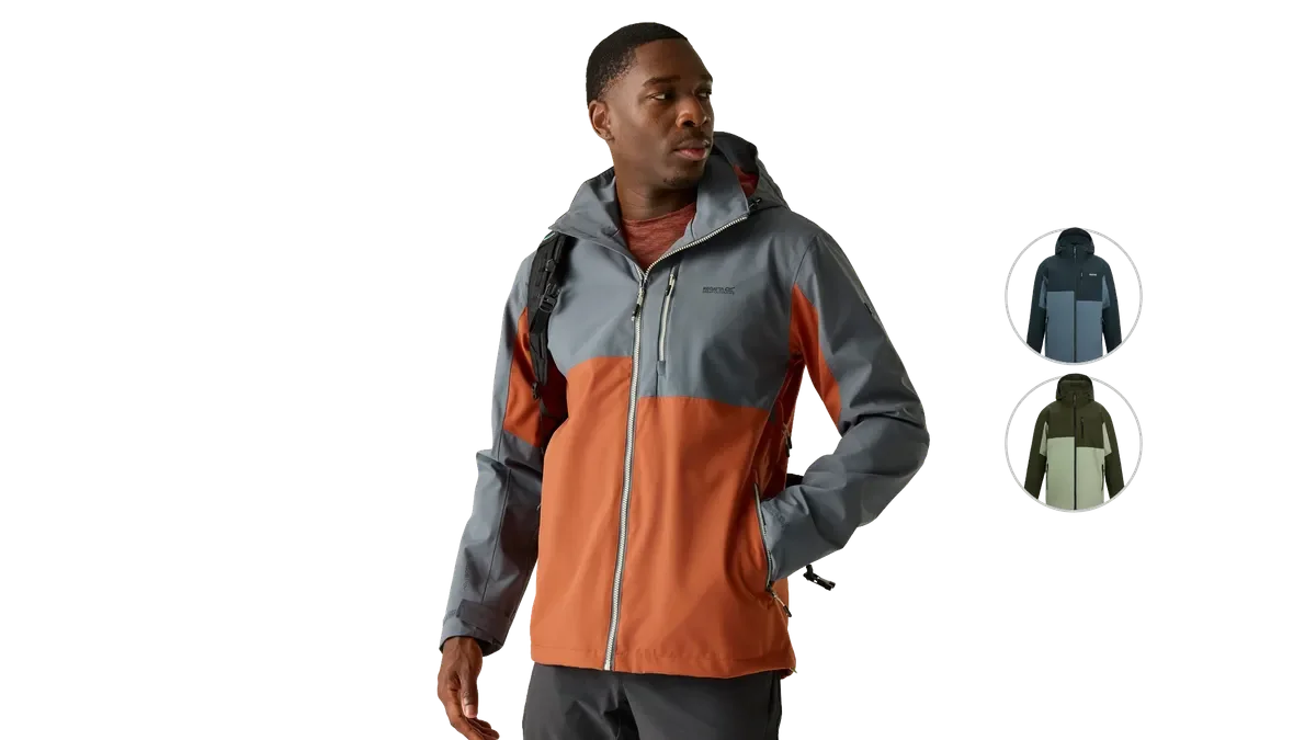 Regatta Bosfield Outdoorjacke Herren Brick/Dark Storm