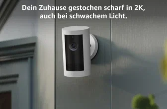 Ring Außenkamera Plus Akku mit 2K-Video im Angebot