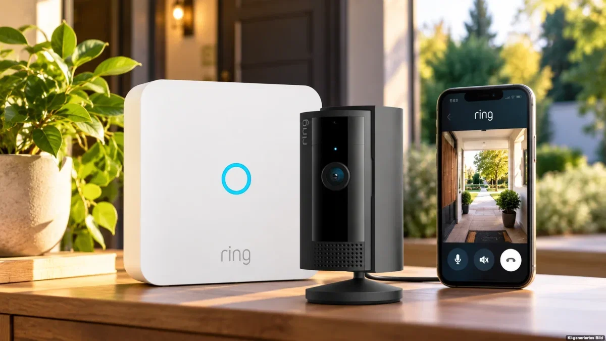 Ring Intercom von Amazon + Ring Innenkamera (Indoor Camera 2. Gen.)