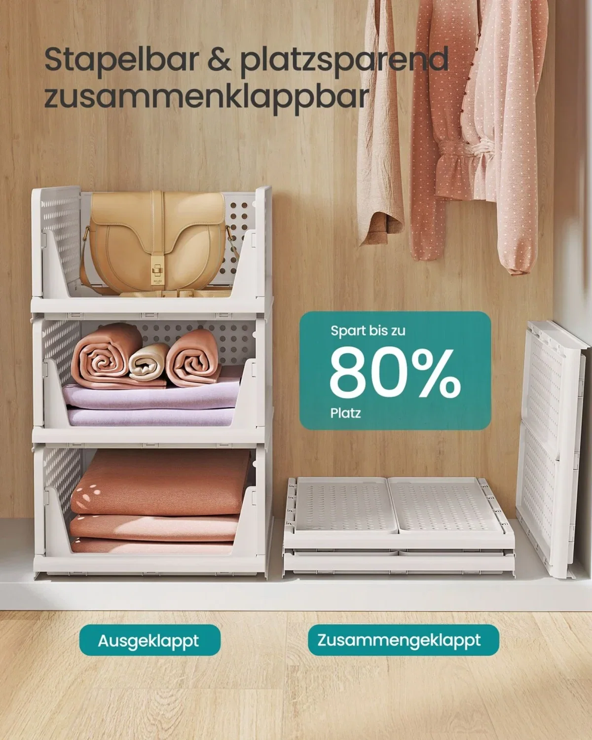 Songmics Schrank Organizer 6er Pack