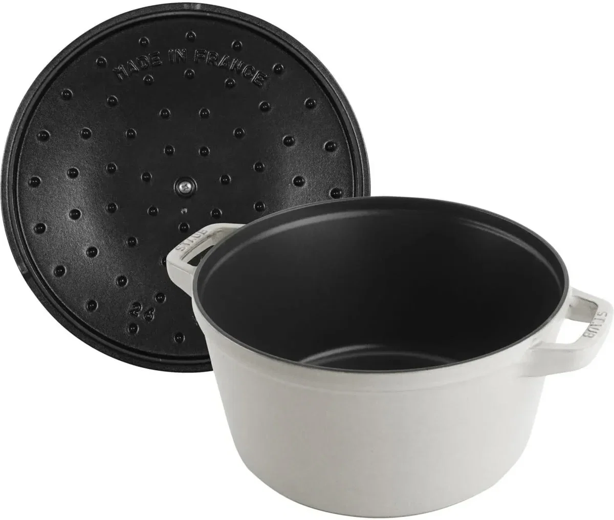STAUB La Cocotte Kochtopf Set Weißer Trüffel 3-teilig