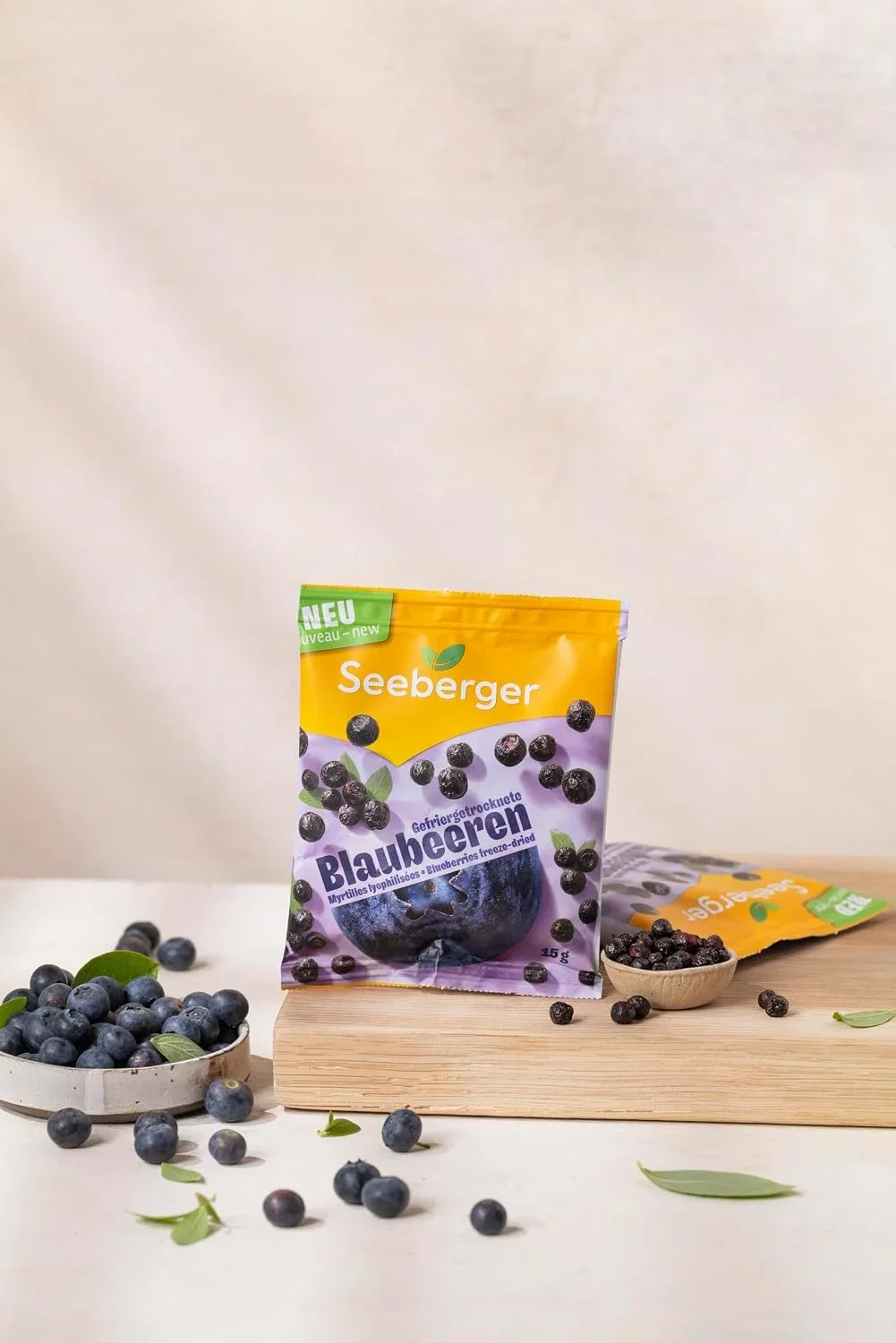 Seeberger Gefriergetrocknete Blaubeeren (15g)