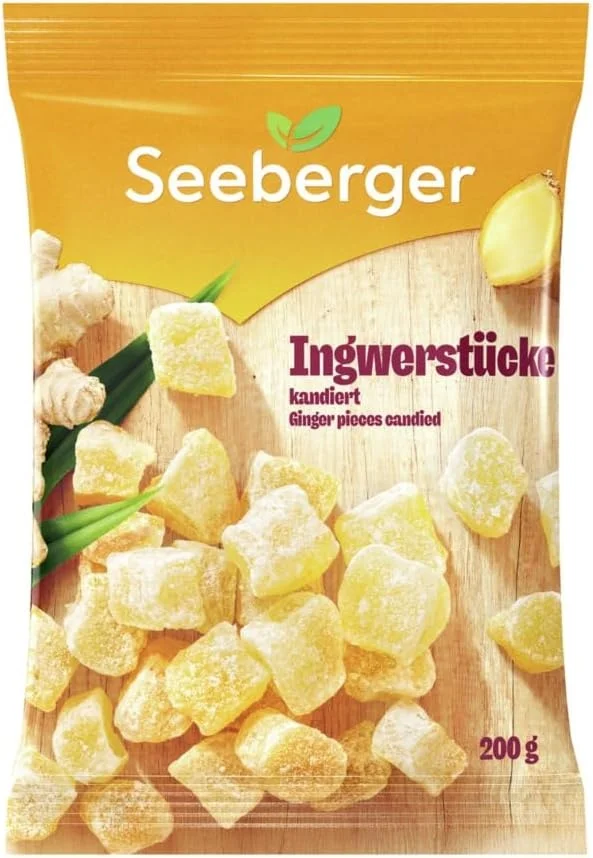Seeberger Ingwerstücke kandiert