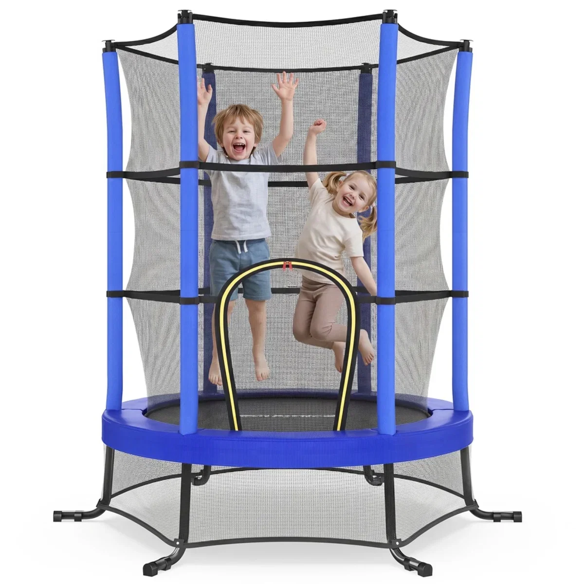 Songmics Kindertrampolin mit Sicherheitsnetz