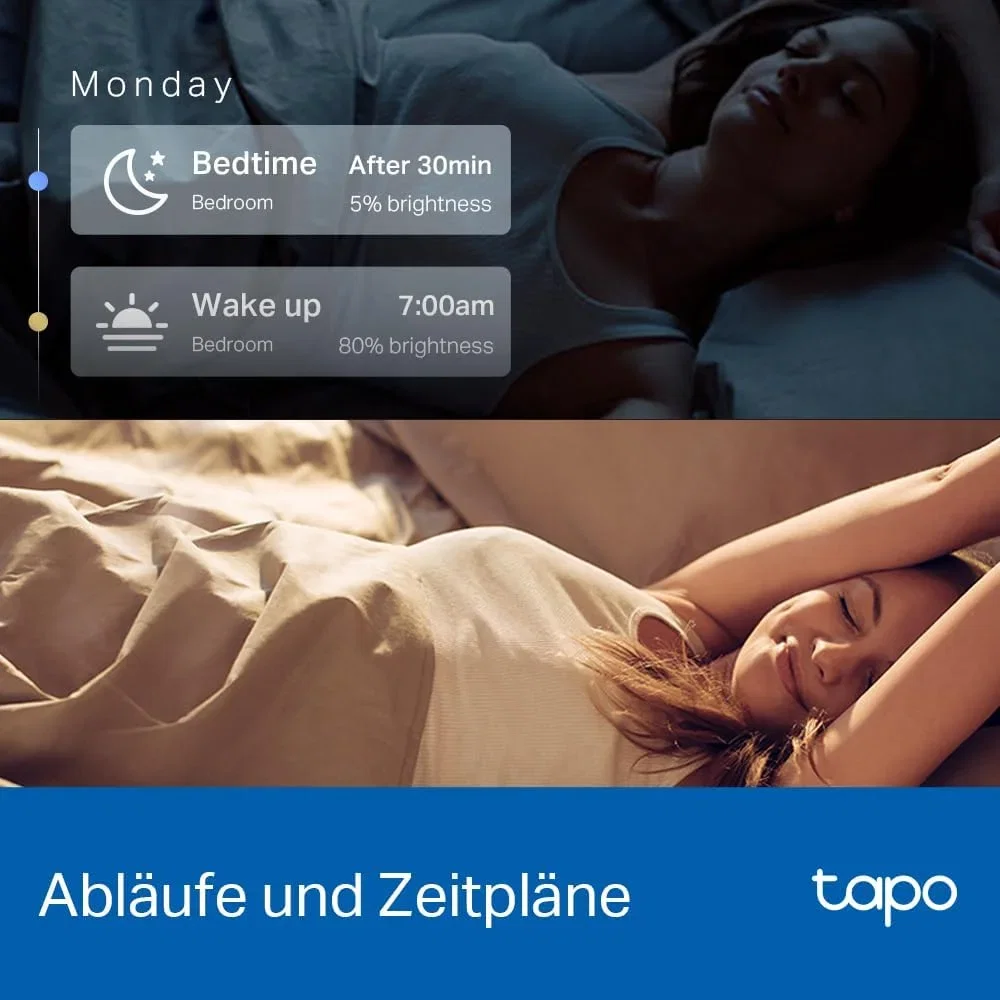 TP-Link Tapo L530E smarte Alexa Lampe E27