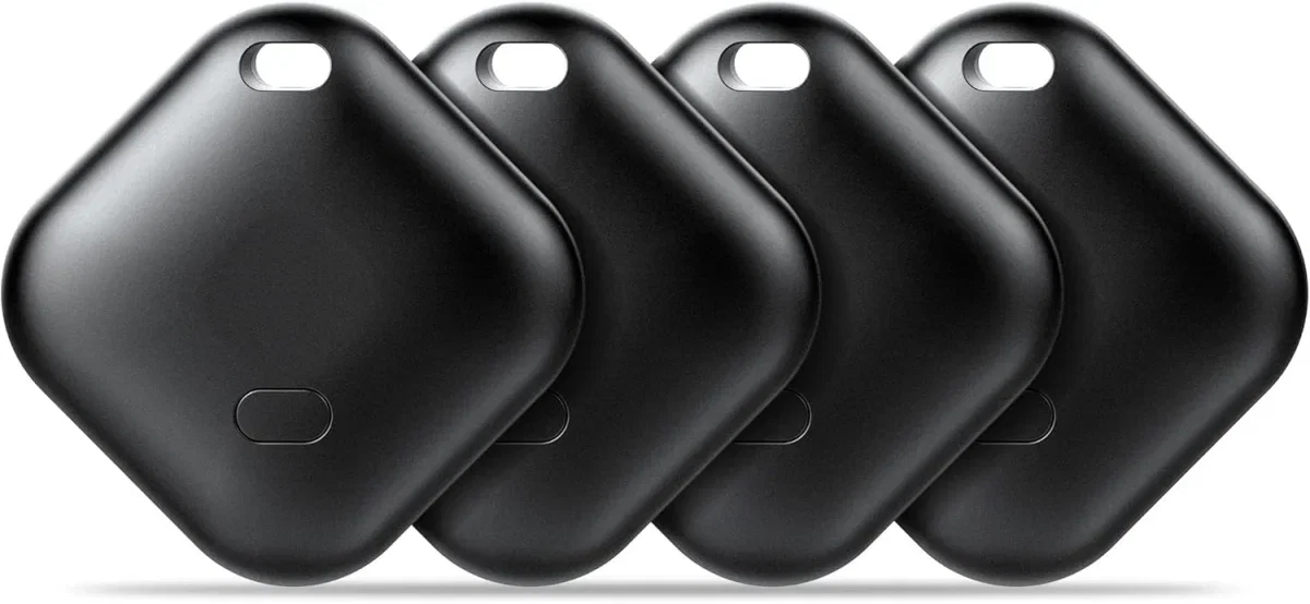 Tracker Android Smart Tag Bluetooth Tracker (Kompatibel mit Google Find My Hub App (Nur Android) 4er-Pack)