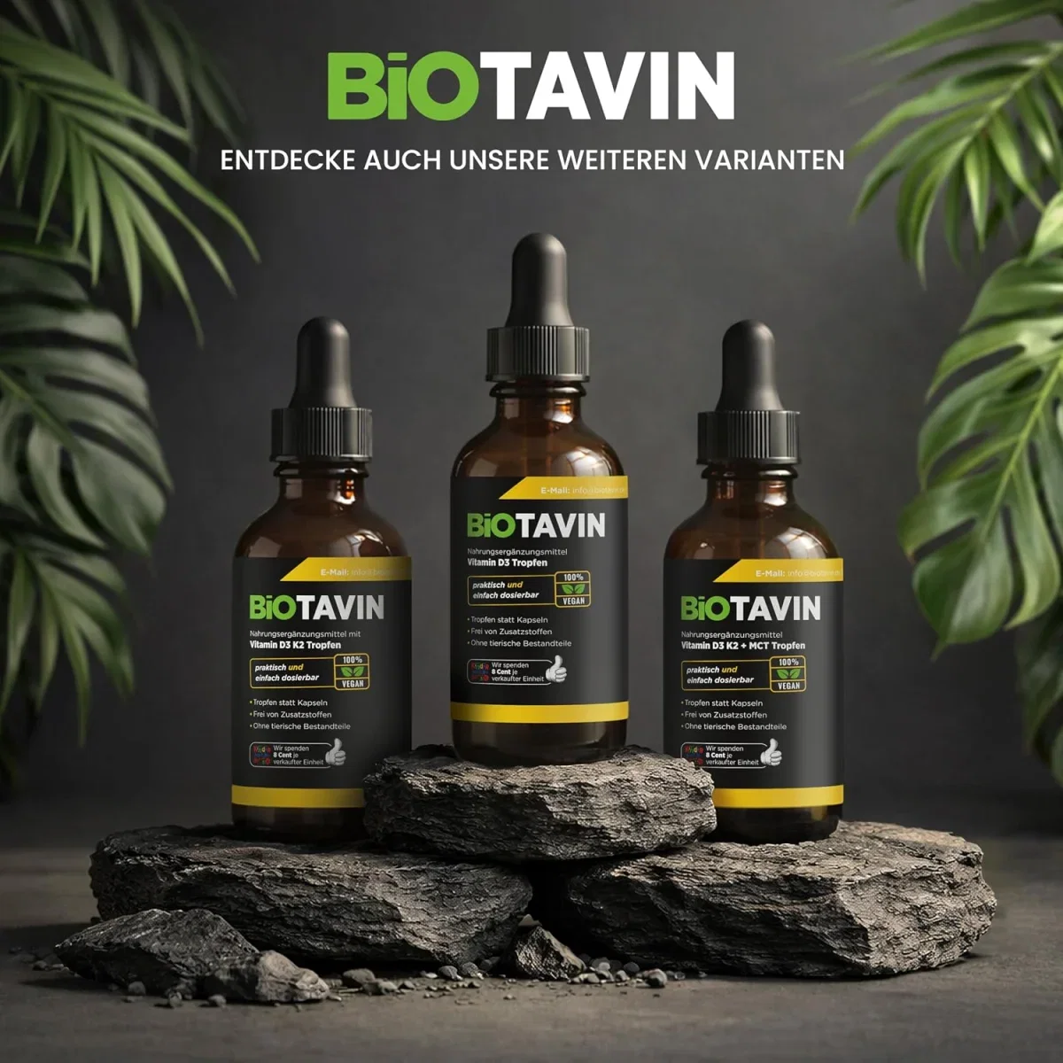 Vitamin D3 Tropfen Hochdosiert mit 1000 IE D3 (50ml)
