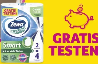 Zewa Wisch&Weg Smart Küchenrolle als Aktionspackung zum Gratis-Testen