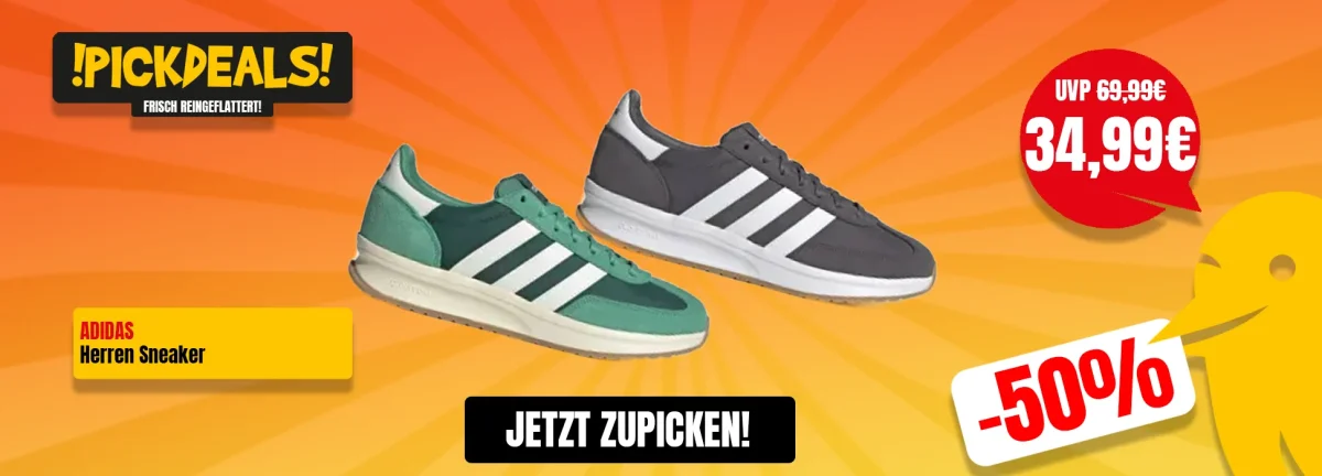adidas Herren Sneaker Run 70S 2.0 (2 Farben, Gr. 42 bis 48)