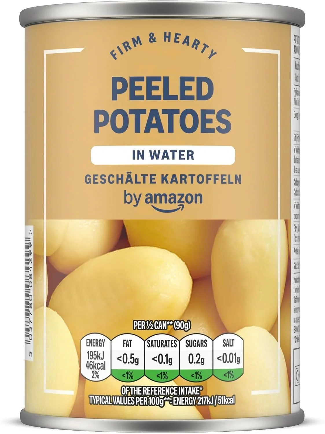 by Amazon Geschälte Kartoffeln in Wasser (300g)