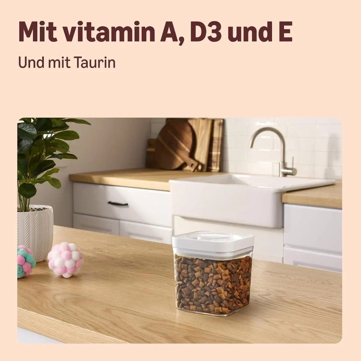 by Amazon Katzensnacks Mischung mit Ente Truthahn und Huhn (70g) – da raschelt die Tüte nicht lange allein
