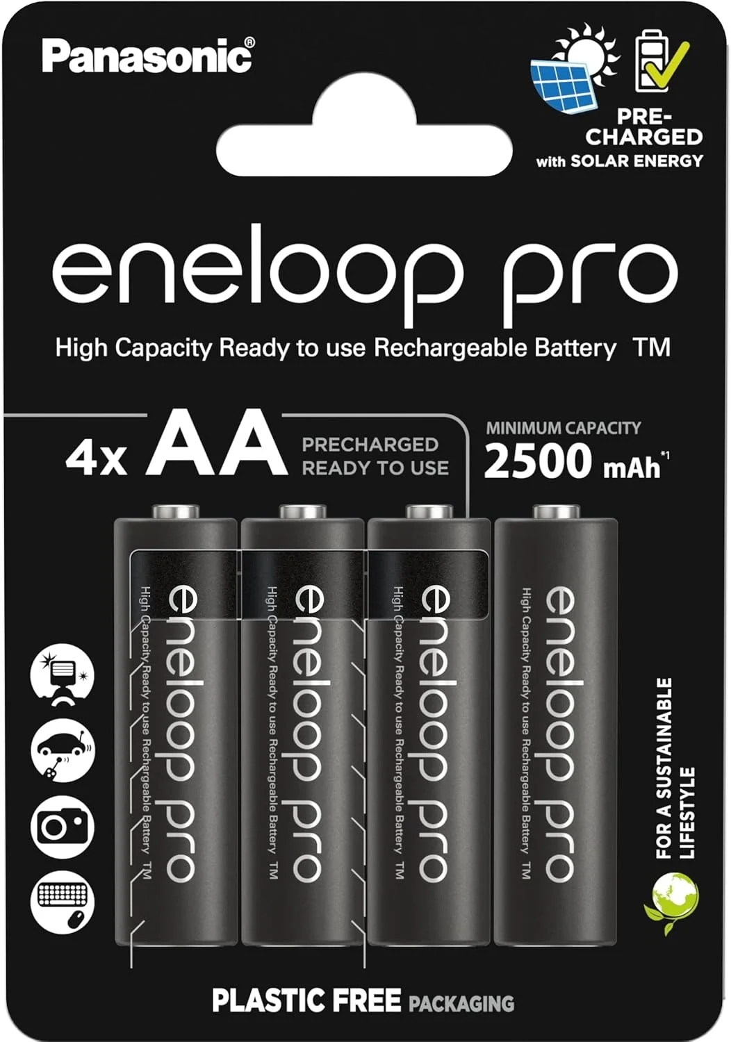 eneloop pro AA/Mignon NI-MH Packung mit 4 Akkus