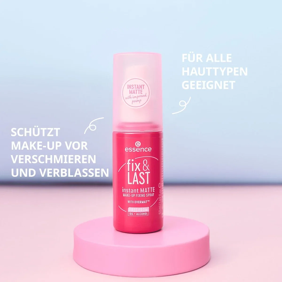 essence fix & LAST instant MATTE MAKE-UP FIXING SPRAY (50ml)