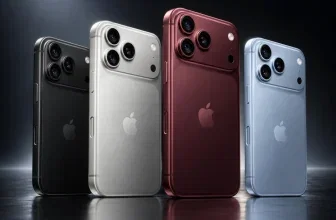 iPhone 18 Pro und iPhone 18 Pro Max in Schwarz, Silber, Polar und Burgunder