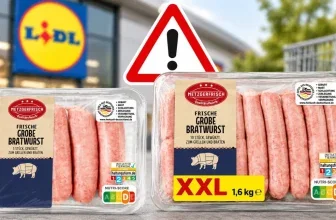 Symbolbild zum Lidl-Rückruf von Metzgerfrisch Frischer Grober Bratwurst