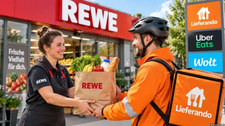 REWE liefert jetzt in unter einer Stunde: Diese vier Städte starten zuerst