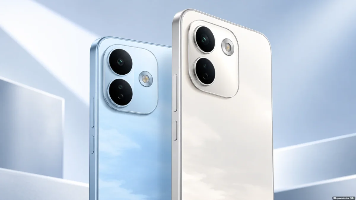 Xiaomi Redmi Note 17 Smartphones in Blau und Silber als Hero-Bild zur neuen Modellserie