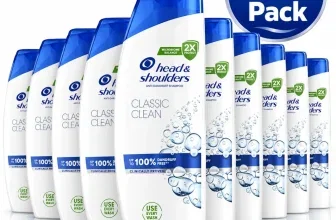 Head & Shoulders Classic Clean Anti-Schuppen Shampoo im 10er-Pack mit jeweils 400 ml