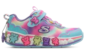 Skechers Gummy Friends Kinderschuhe mit Glitzerdetails und Gummibärchenmotiv