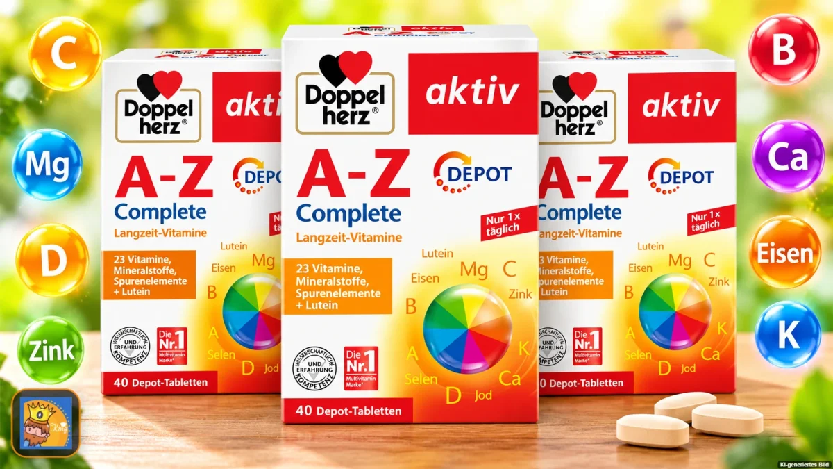 3x Doppelherz A-Z Depot Tabletten 40 Stück