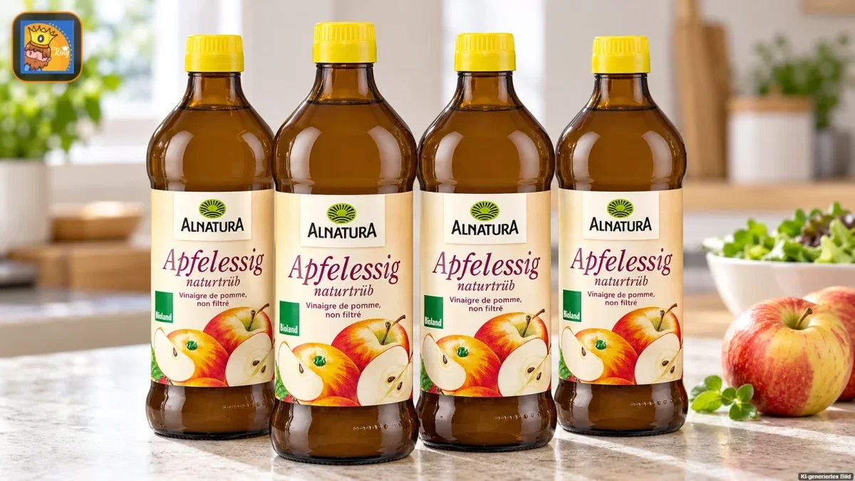 4x Alnatura Bio Apfelessig (500ml)