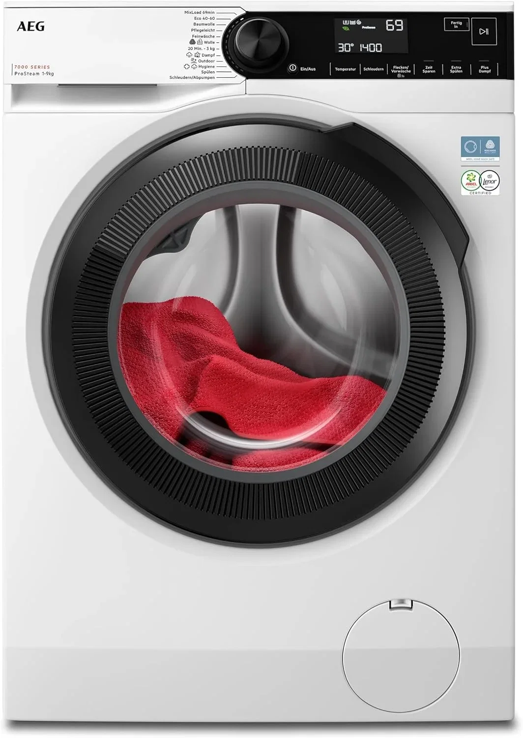AEG LR7AMZ491FL Waschmaschine (9kg, 1400 U/min, EEK A)