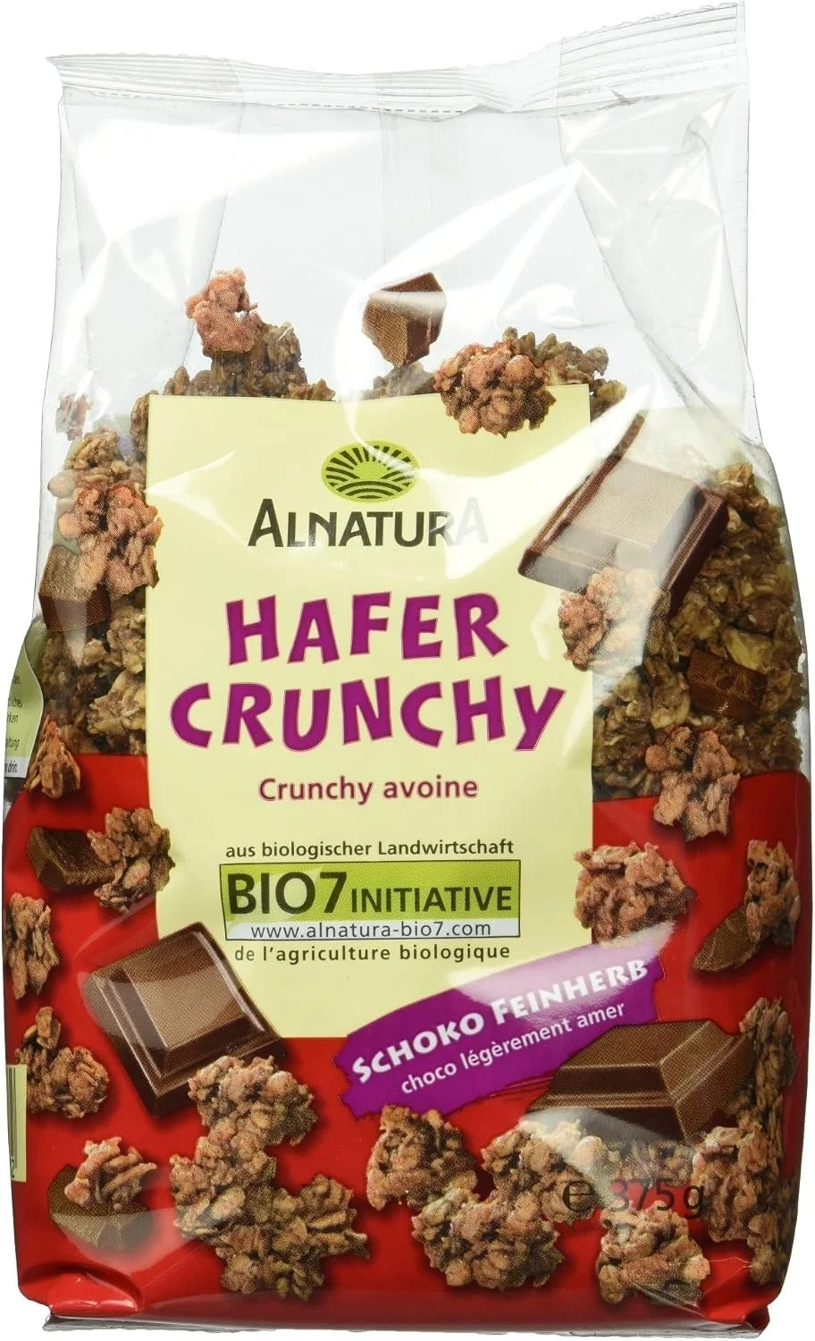Alnatura Bio Hafer Crunchy Schoko (375g)
