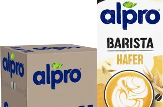 Alpro Barista Haferdrink 8er Pack (8x1L) mit Karton und Einzelverpackung