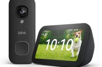 Echo Show 5 mit Blink Wired Doorbell 2K+ im Smart-Home-Bundle