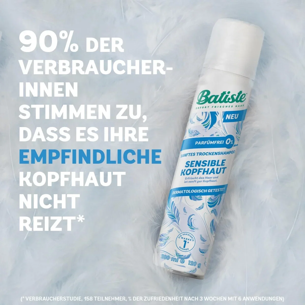 Batiste Trockenshampoo Sensible Kopfhaut (200ml)