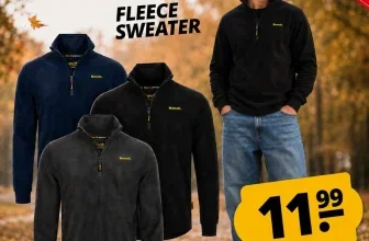 Bench Albany Herren Fleece Sweatshirt BNCH 005-Black