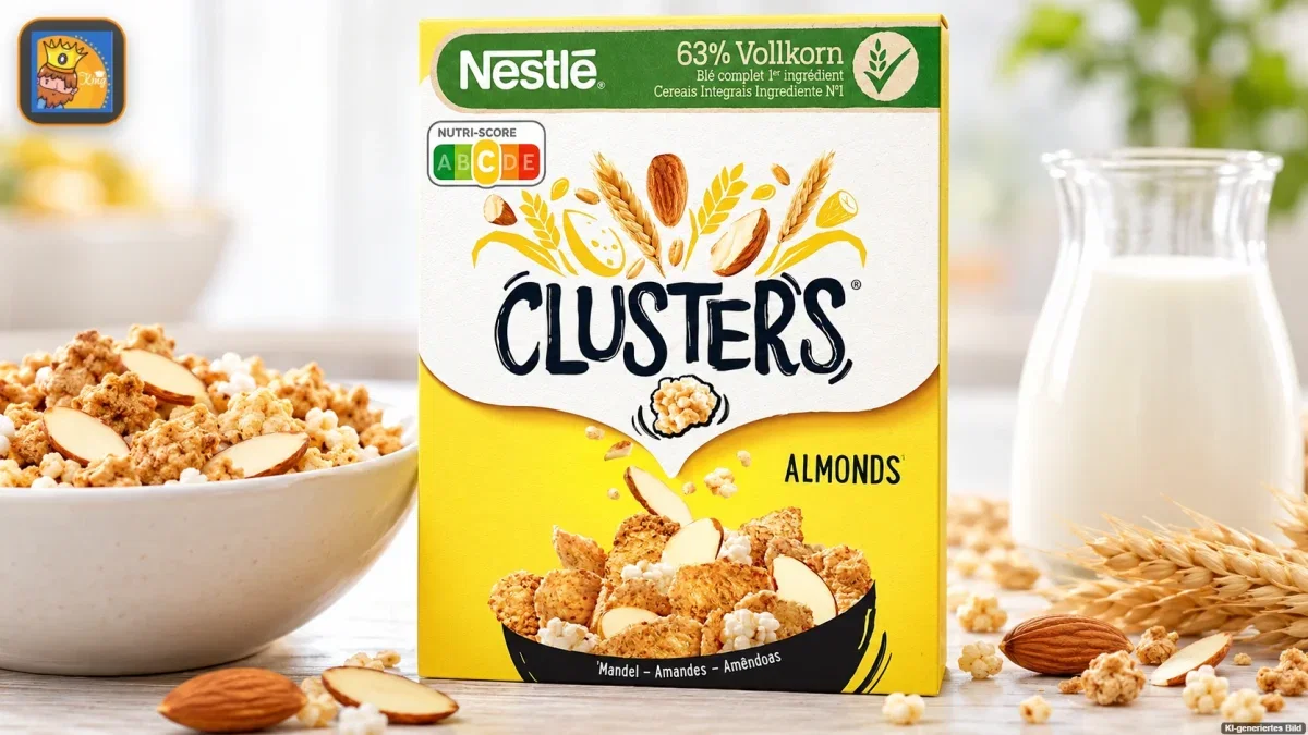Nestlé Clusters Mandel Cerealien (325g)