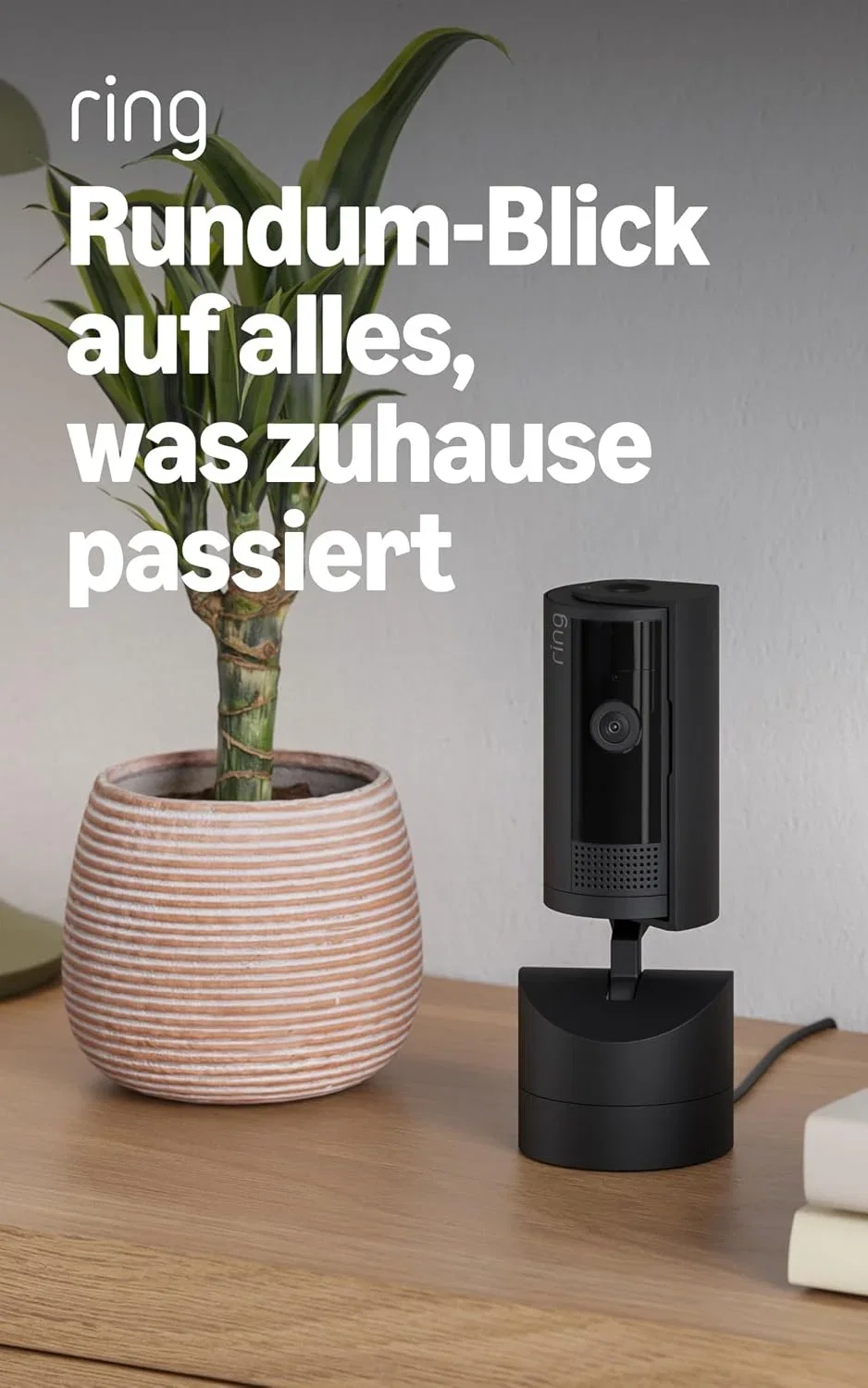 Bewegliche Ring-Innenkamera (Pan-Tilt Indoor Camera) (2 Farben)