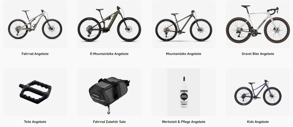 Black Friday Angebote 2026 für Fahrräder, E-Bikes und Fahrradzubehör bei Liquid-Life