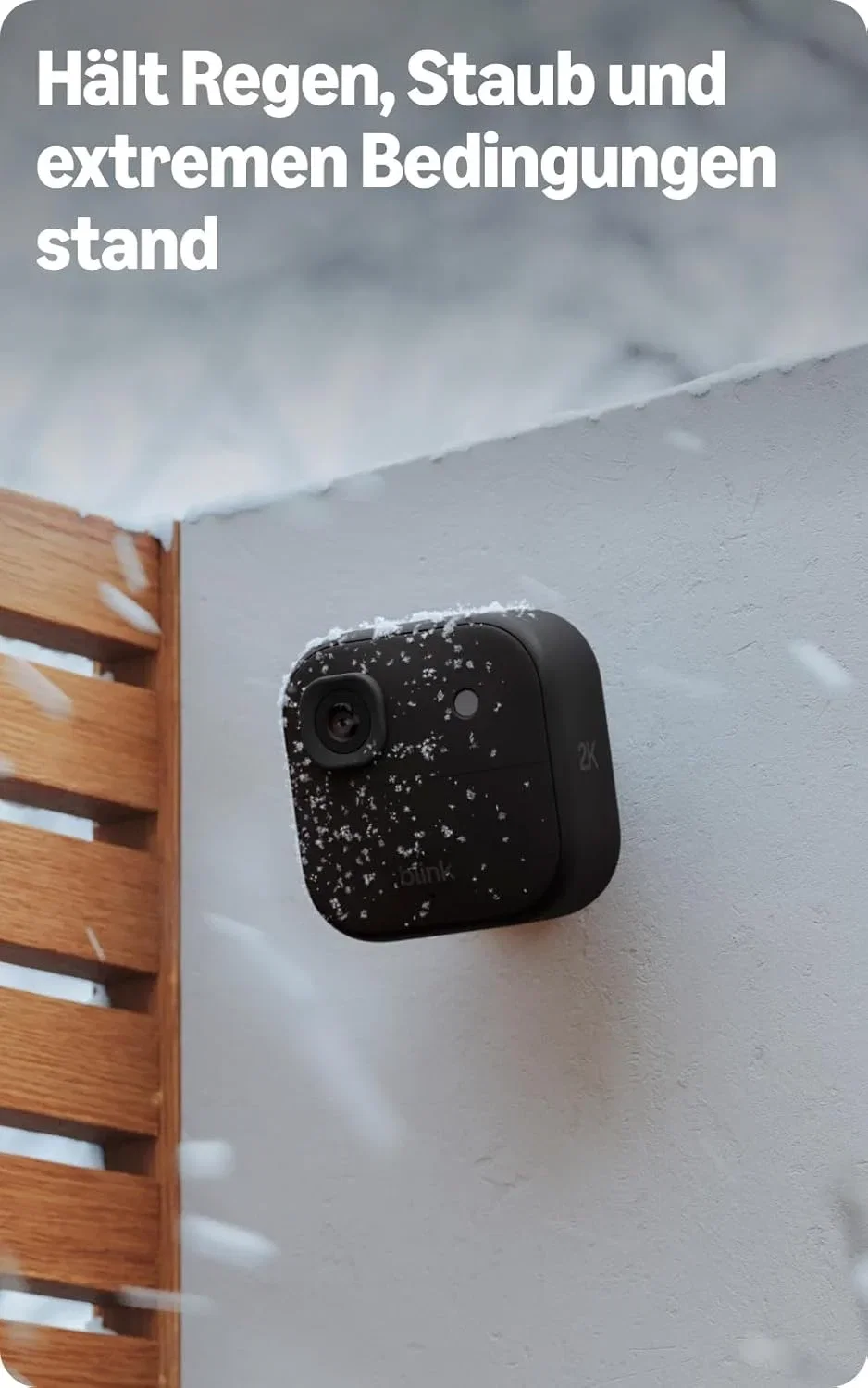 Blink Outdoor 2K+ Sicherheitskamera für den Außenbereich