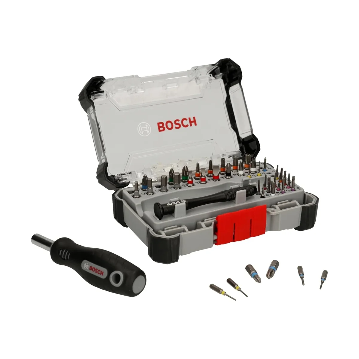 Bosch Schraubendreher Set Präzisions- und Standardbits (für Präzisionsschrauben Zubehör Schrauberbits und Steckschlüssel)