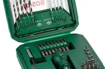 Bosch 43x Kompakt-Set mit 43 Zubehörteilen zum Schrauben und Bohren