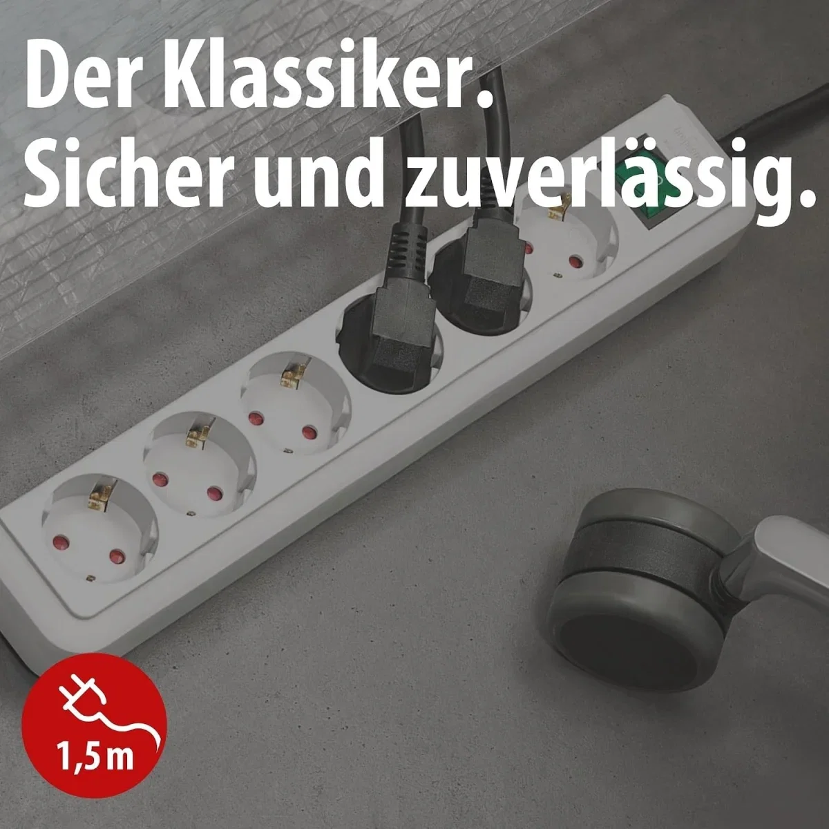 Brennenstuhl Eco-Line Steckdosenleiste 6-Fach