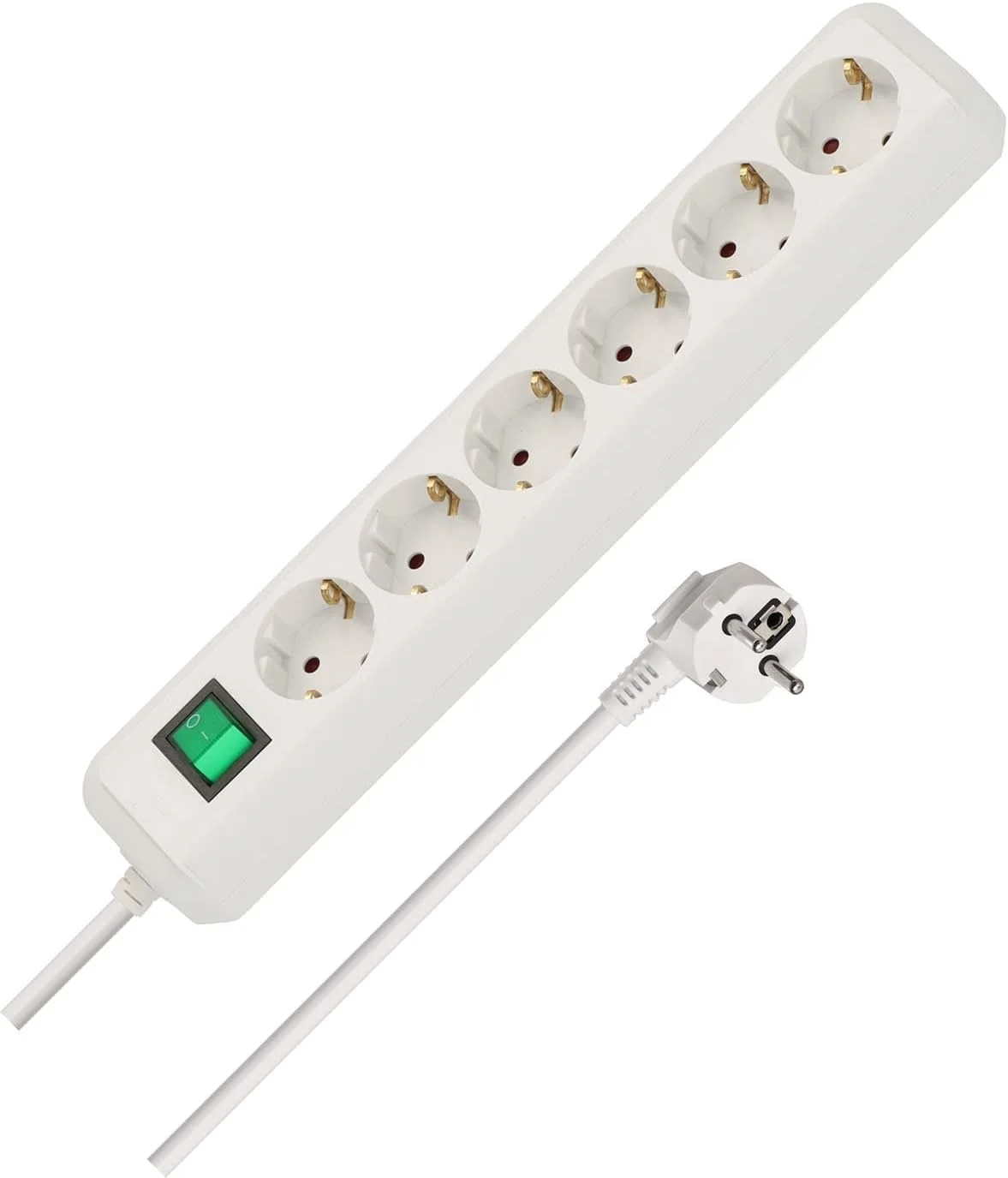Brennenstuhl Eco-Line Steckdosenleiste 6-Fach 1159520015