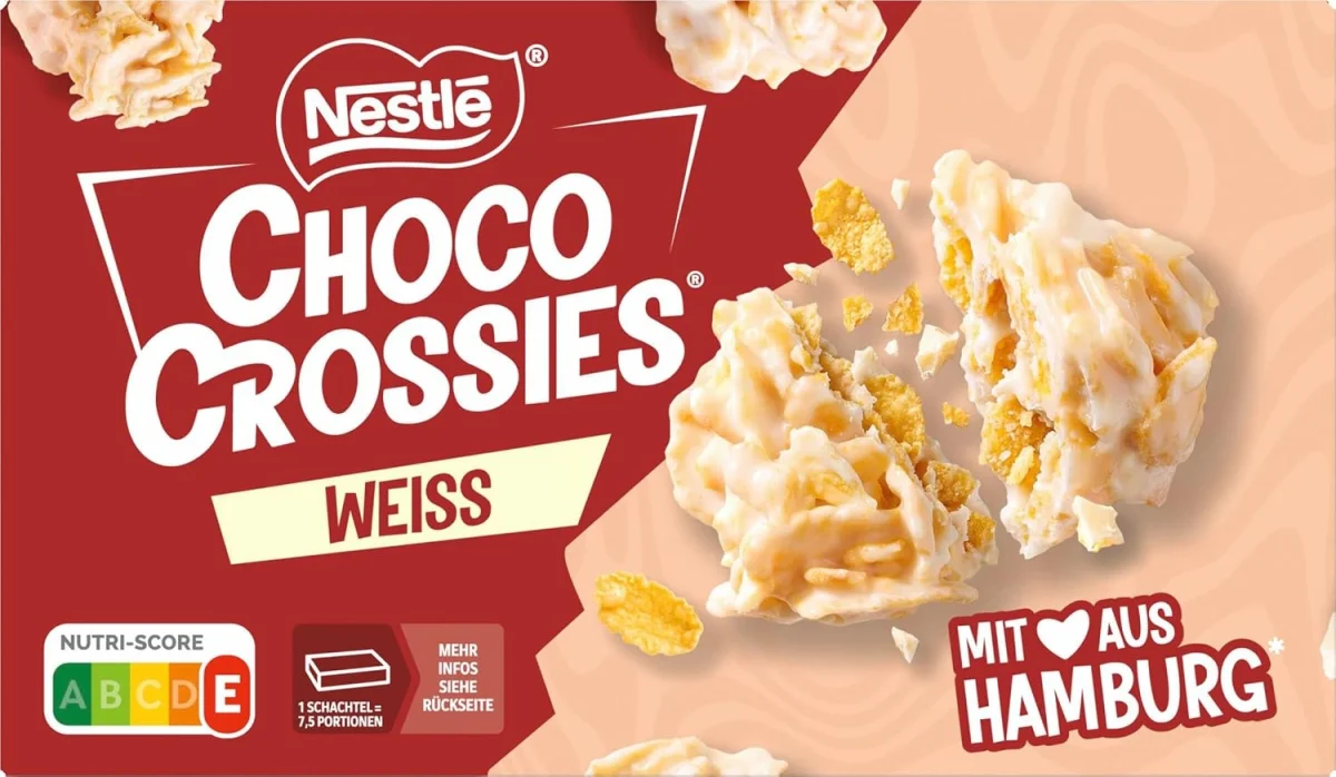 CHOCO CROSSIES White (2x75g)