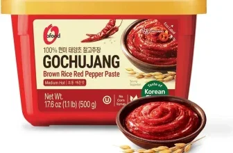 CHUNG JUNG ONE Gochujang scharfe koreanische rote Pfefferpaste mit 500 g Inhalt