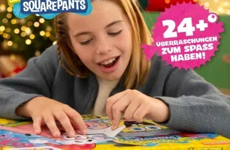 CRAZE SpongeBob Adventskalender mit 24 Türchen und Spielzeugüberraschungen für Kinder