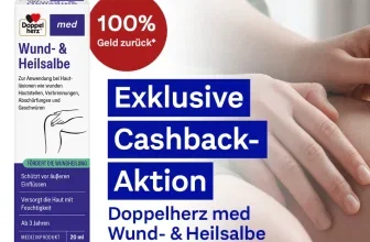 Doppelherz med Wund- & Heilsalbe zur Gratis-Testen-Aktion