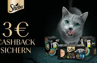 SHEBA Katzenfutter Multipacks mit 3 € Cashback im Oktober 2026