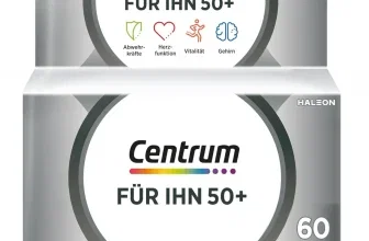 Centrum Für Ihn 50+ Multivitamin-Tabletten für Männer ab 50 Jahren, 60 Stück