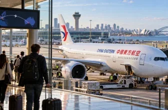 China Eastern Australien Flüge von Frankfurt nach Brisbane, Melbourne und Sydney